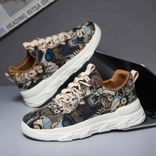 Trending Now: Breathable Platform Sneakers for Women (Personalized, Height-Increasing) - Image 2