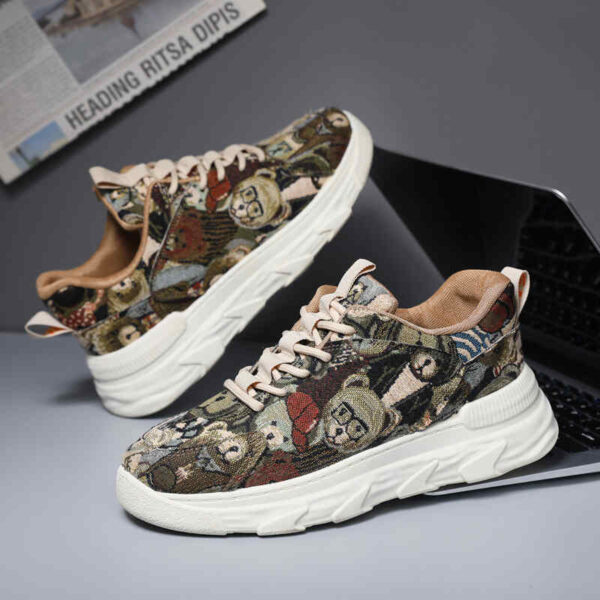 Trending Now: Breathable Platform Sneakers for Women (Personalized, Height-Increasing) - Image 3