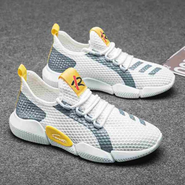 Men's Breathable 2024 Sneakers: Running, Casual & Odor-Resistant - Image 4