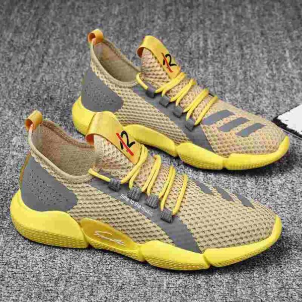 Men's Breathable 2024 Sneakers: Running, Casual & Odor-Resistant - Image 2