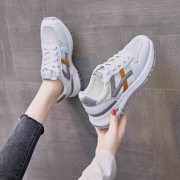 Spring/Summer 2024: Trendy Women's Sneakers (Casual, Thick Sole) - Image 3