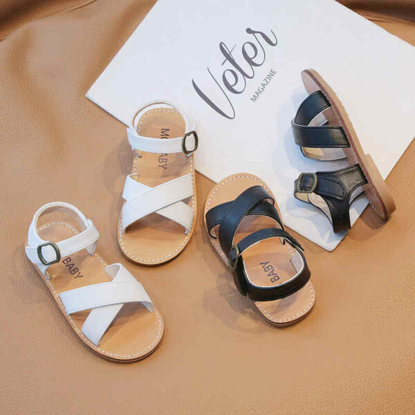 Kids' Summer Sandals: Trendy & Comfortable (Buckle, Open-Toe)