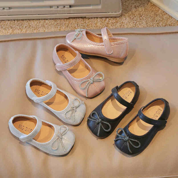 Girls' Shoes: Cute & Comfy (Bowknot, Soft Sole) - Spring/Autumn