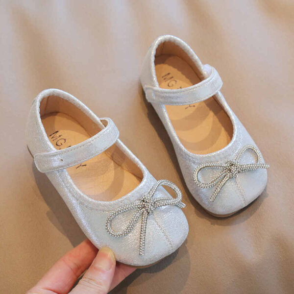 Girls' Shoes: Cute & Comfy (Bowknot, Soft Sole) - Spring/Autumn - Image 3