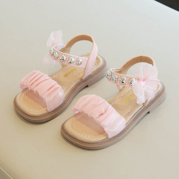 Girls' Summer Sandals: Trendy & Comfortable (Mesh, Princess Style) - Image 3