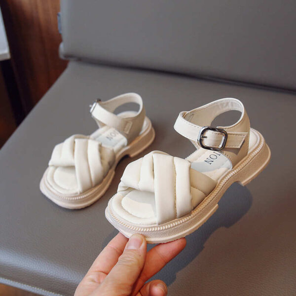 Girls' Summer Sandals: Korean Style, Open-Toe Comfort - Image 2