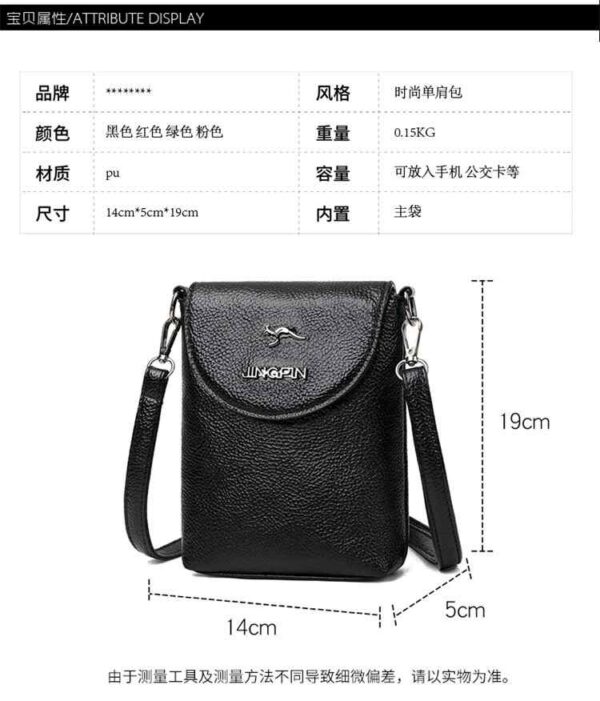 Multi-Pocket Modern Women's Bags: Crossbody, Versatile - Image 7